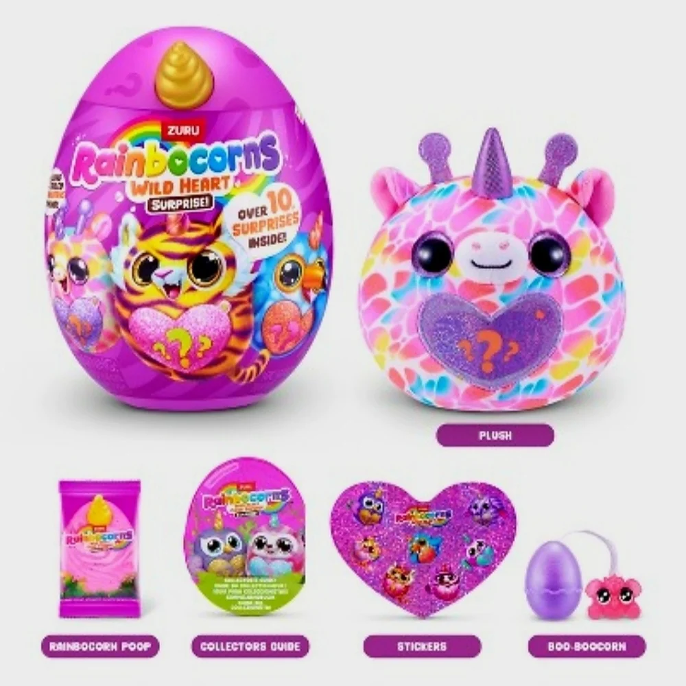 New ZURU Rainbocorns Wild Heart Surprise S1 kid Christmas Valentine's Easter toy